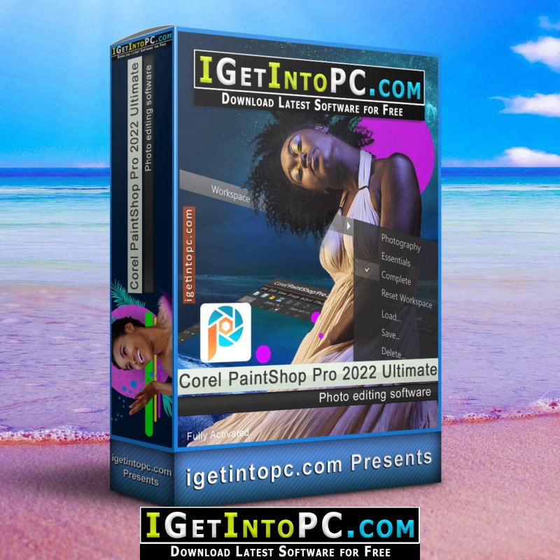 Corel PaintShop Pro 2022 Ultimate Free Download 1