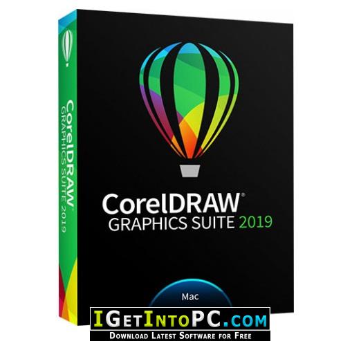 CorelDRAW Graphics Suite 2019 Free Download with Premium Fonts MacOS 1