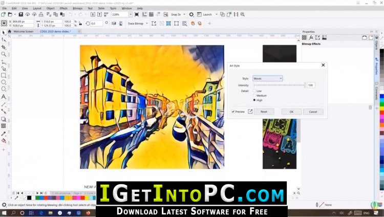 CorelDRAW Graphics Suite 2020 Free Download 2