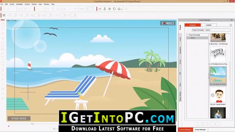 CrazyTalk Animator 3.31.3514.1 Pipeline Free Download with Resource Pack 1