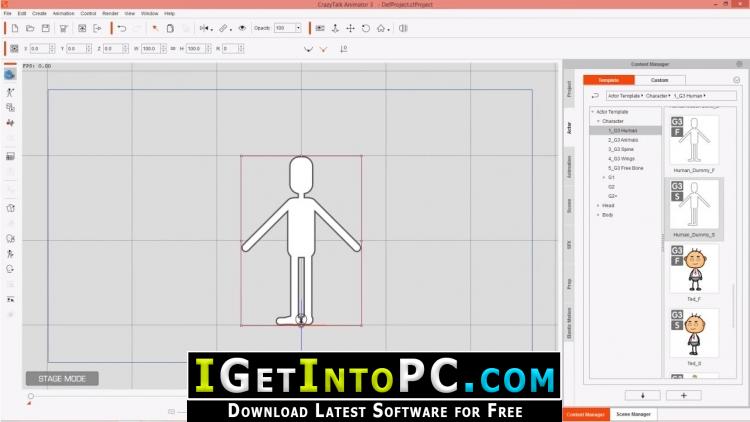 CrazyTalk Animator 3.31.3514.1 Pipeline Free Download with Resource Pack 2
