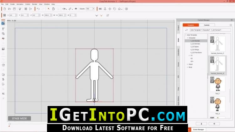 CrazyTalk Animator 3.31.3514.2 Pipeline Power Tools and Cartoon Solution Packs Bundle Free Download 3