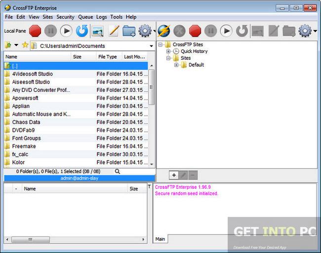 CrossFTP Enterprise Portable Latest Version Download 1