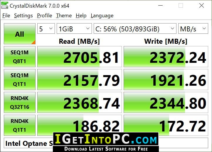 CrystalDiskMark Free Download 2