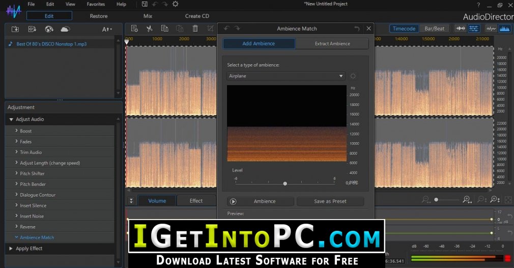CyberLink AudioDirector Ultra 10 Free Download 3