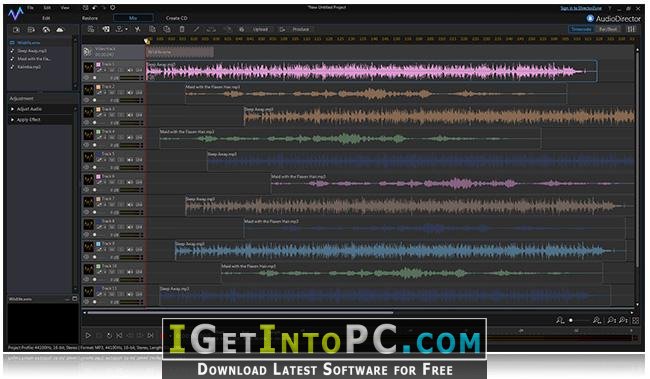 CyberLink AudioDirector Ultra 9.0.2031.0 Free Download 3