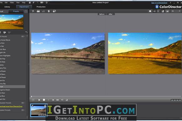 CyberLink ColorDirector Ultra 6.0.2817.0 Direct Link Download
