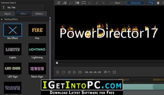 CyberLink PowerDirector Ultimate 17.0.2727 Free Download 2