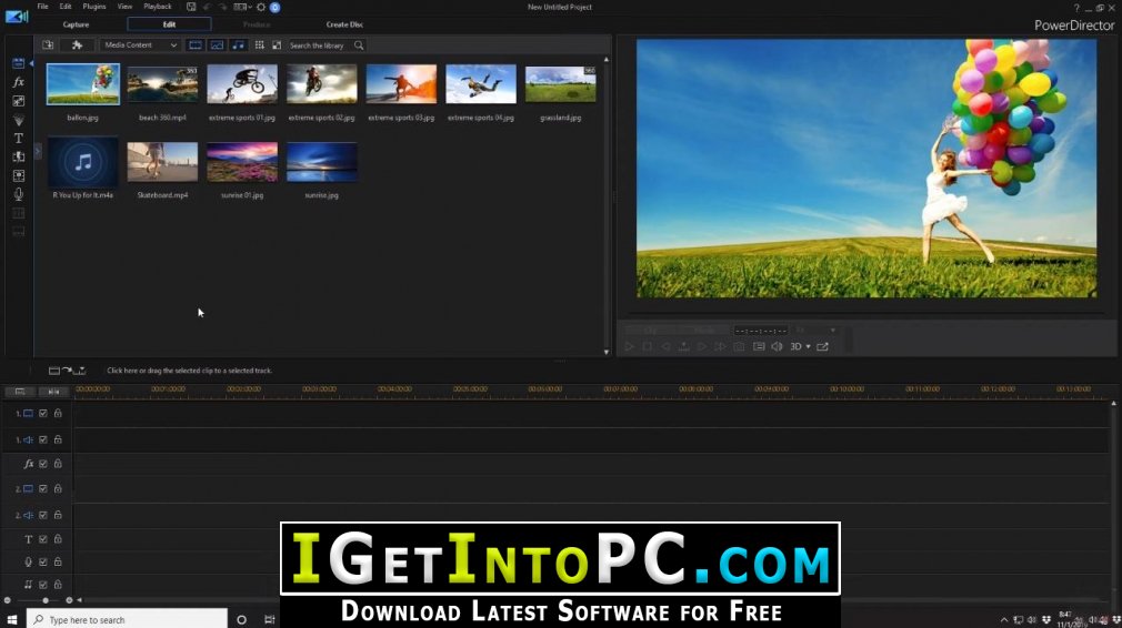 CyberLink PowerDirector Ultimate 18 Free Download 1