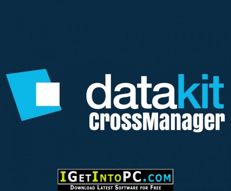 DATAKIT CrossManager 2021 Free Download 1