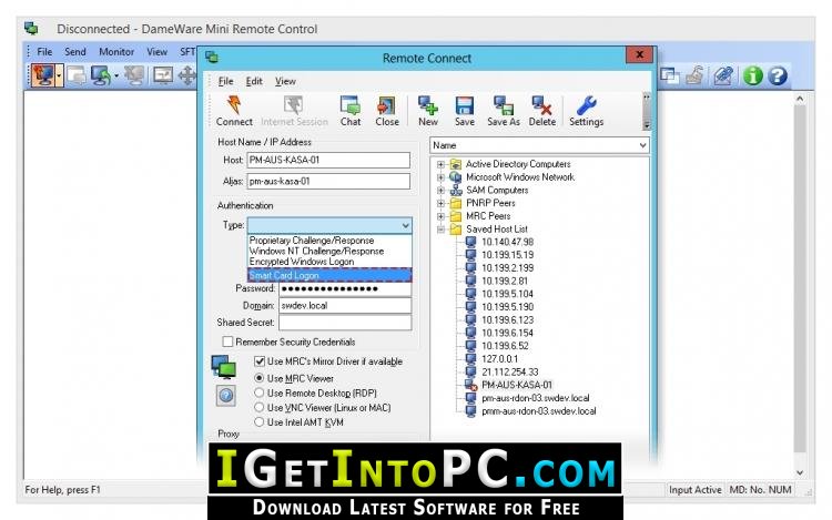 DameWare Remote Support 12.1.0.96 Free Download 3