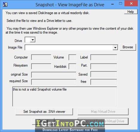 Drive SnapShot Portable Offline Installer Download