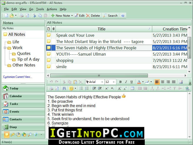 Efficient Efficcess 5.60 Build 556 Free Download 4