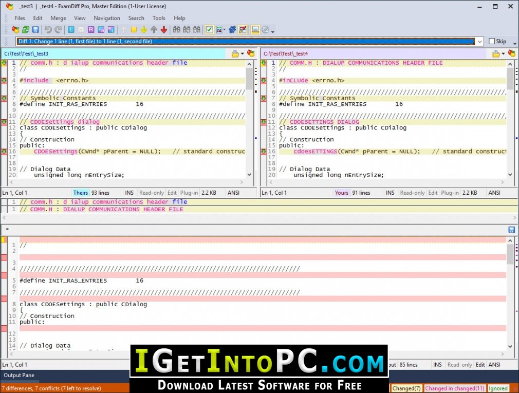ExamDiff Pro Master Edition 10 Free Download 3