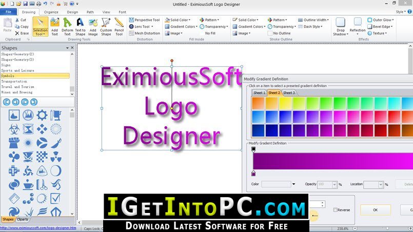 EximiousSoft Logo Designer Pro 3.60 Free Download 2