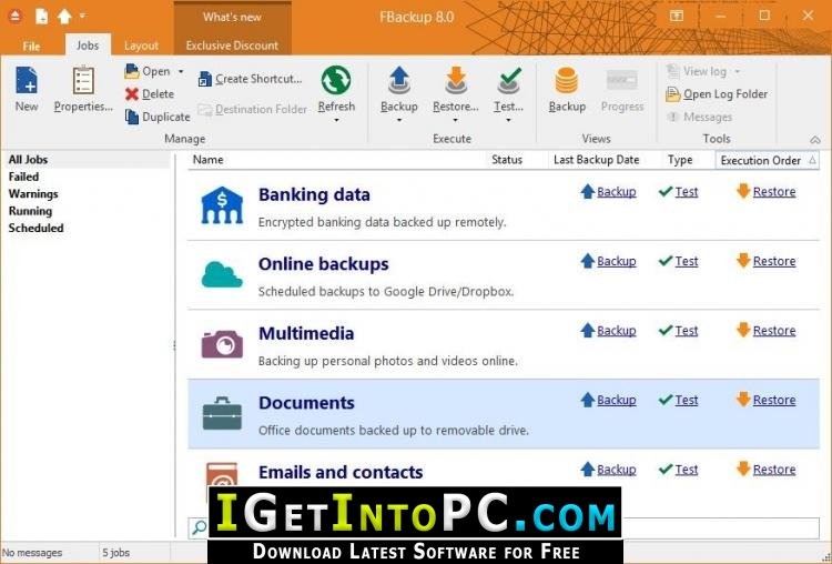 FBackup 8.6.288 Free Download 4