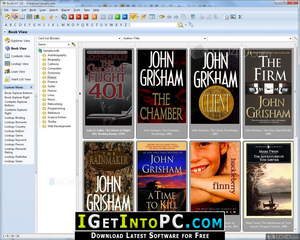 FNProgramvare BookCAT 10 Free Download 4