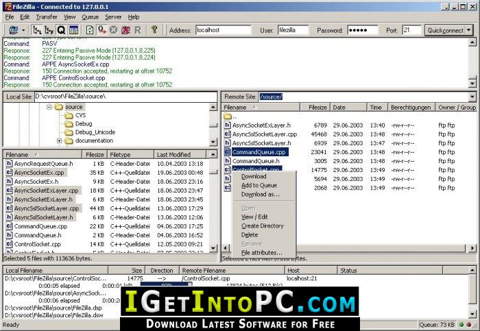 FileZilla Client 3.40 Free Download 4