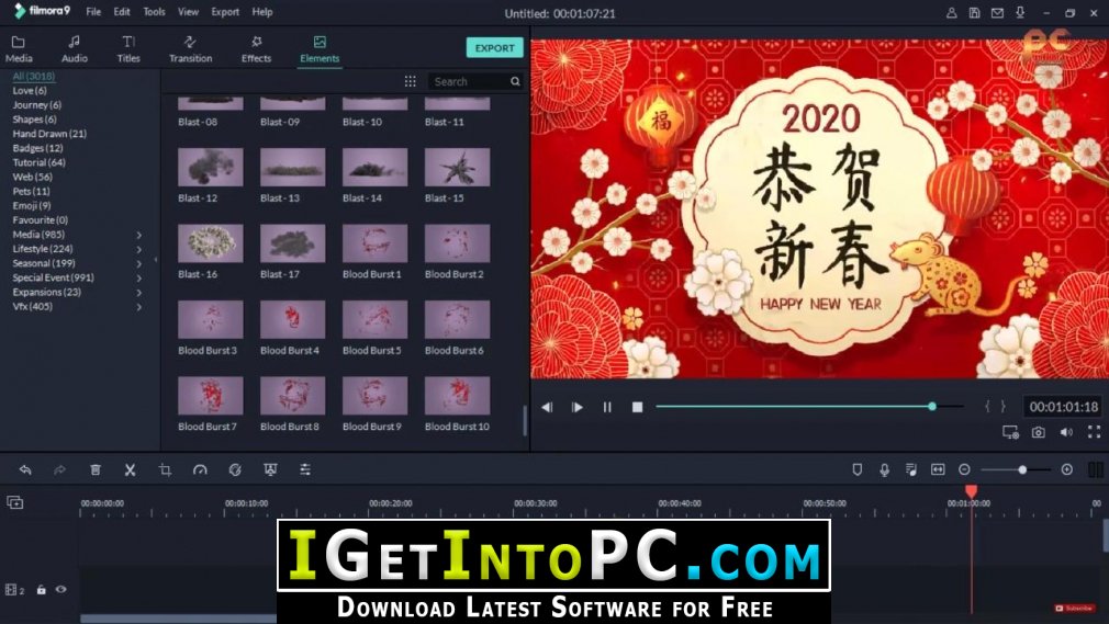 Filmora 9 Effects Pack 2020 All Updated Free Download 1 1