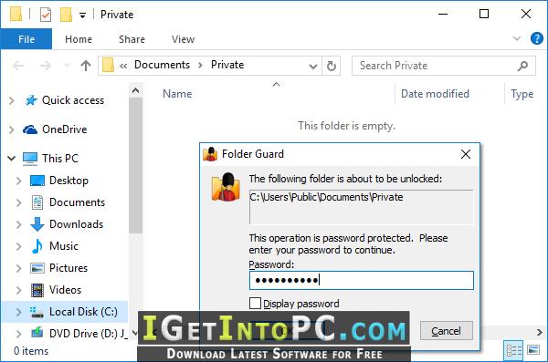 Folder Guard 18.7.0.3003 Free Download 2