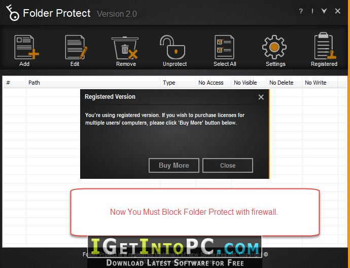 Folder Protect 2.0.6 Free Download2