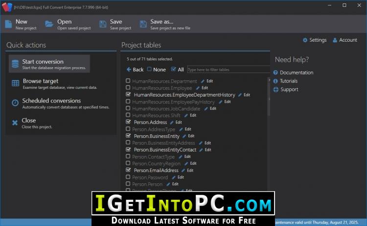 Full Convert Enterprise 19 Free Download 5 Full Convert Enterprise 19 Free Download 3