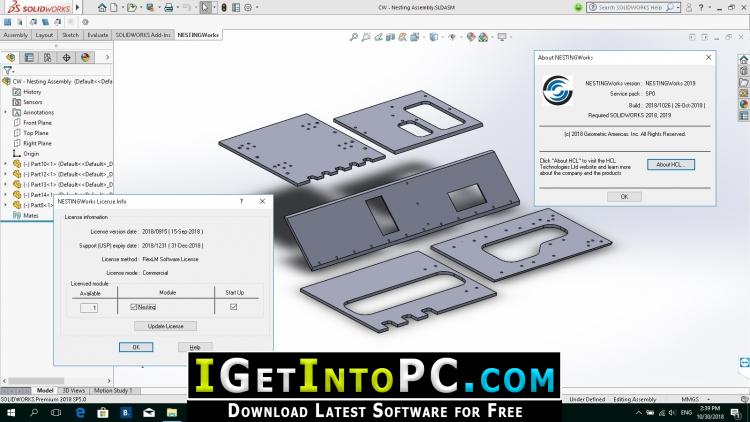 solidworks nesting software download