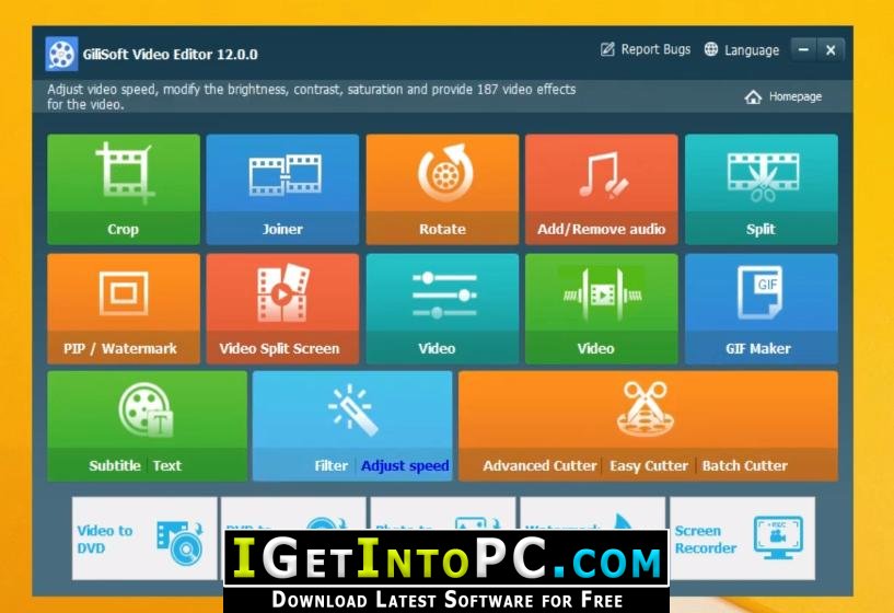 GiliSoft Video Editor 12 Free Download 1 1