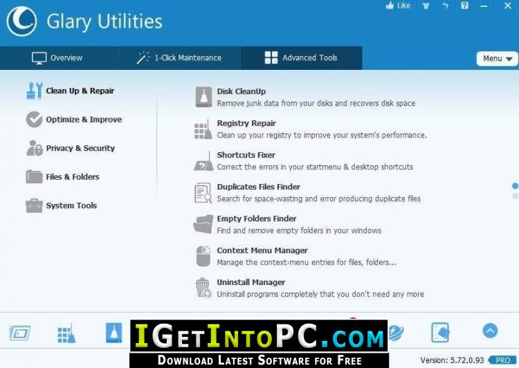 Glary Utilities Pro 5.116.0.141 Free Download 2