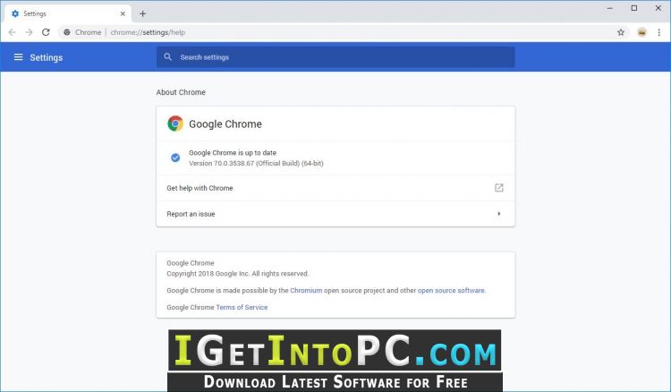Google Chrome 70 Offline Installer Free Download 2