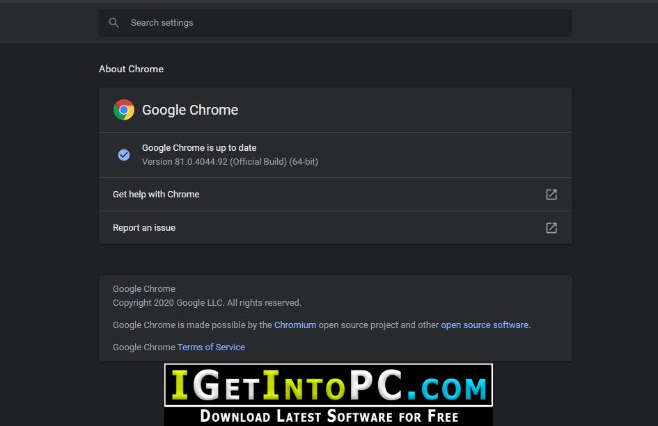 Google Chrome 81 Offline Installer Free Download 1 1