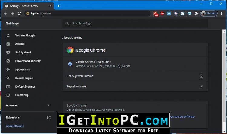 Google Chrome 84 Offline Installer Free Download 3