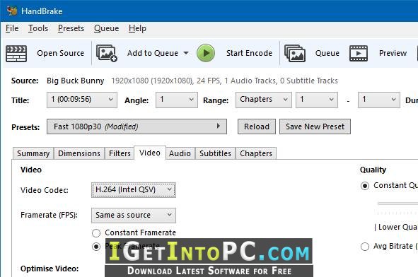 HandBrake 1.1.2 Free Download 4