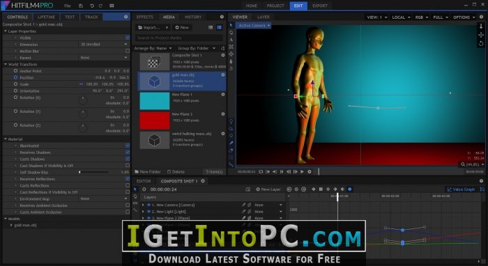 HitFilm Pro 9.0.7813.7206 x64 Free Download 3