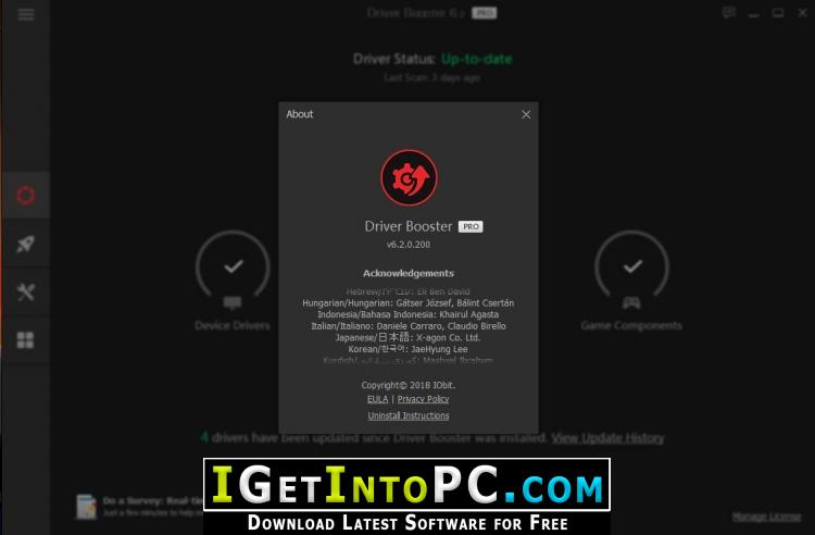 IObit Driver Booster Pro 6.2.1.234 Free Download