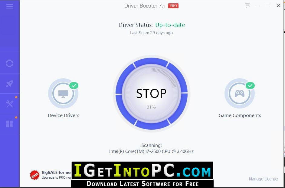 IObit Driver Booster Pro 7.1.0.534 Free Download 2