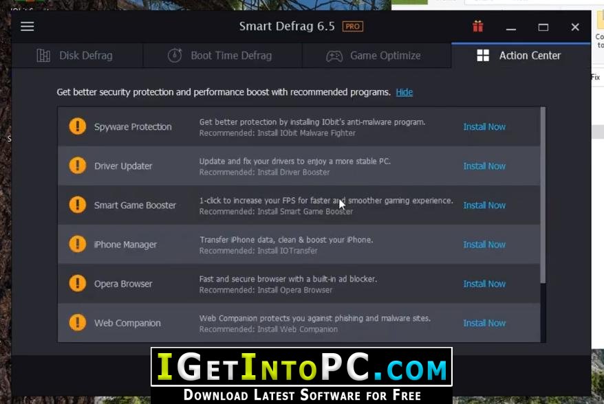 IObit Smart Defrag Pro 6.5.0.89 Free Download 3