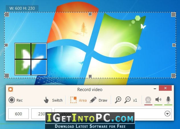 IceCream Screen Recorder Pro 5.76 Free Download 3