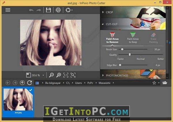 InPixio Photo Clip Professional 8.5.0 Portable Offline Installer Download