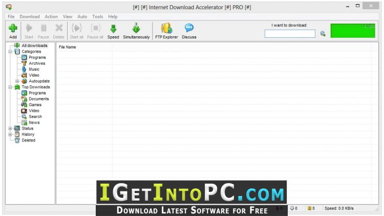 Internet Download Accelerator Pro 6 1