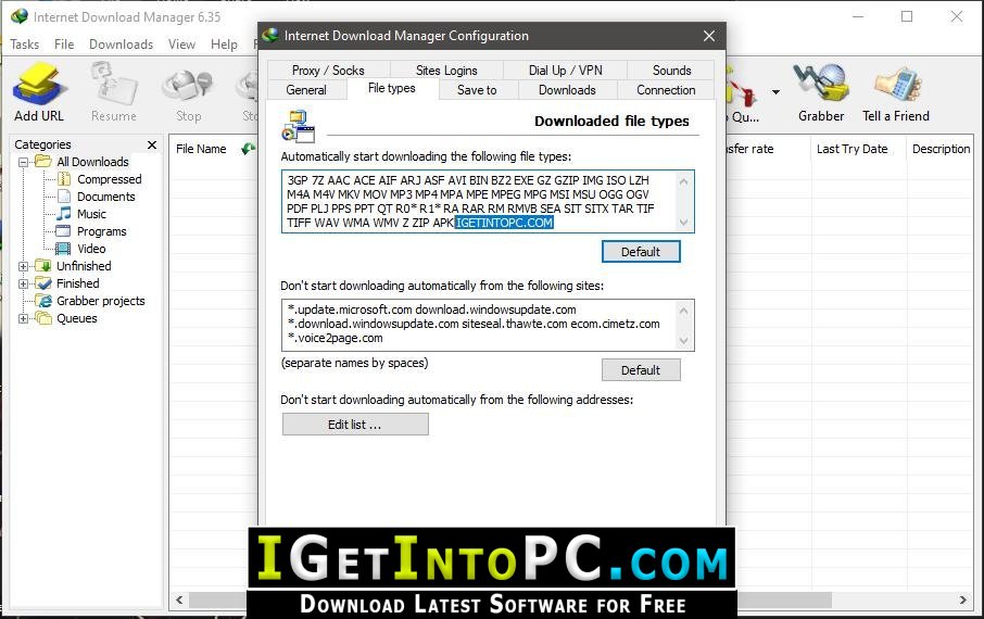 Internet Download Manager 6.35 Build 8 Retail IDM Free Download 2