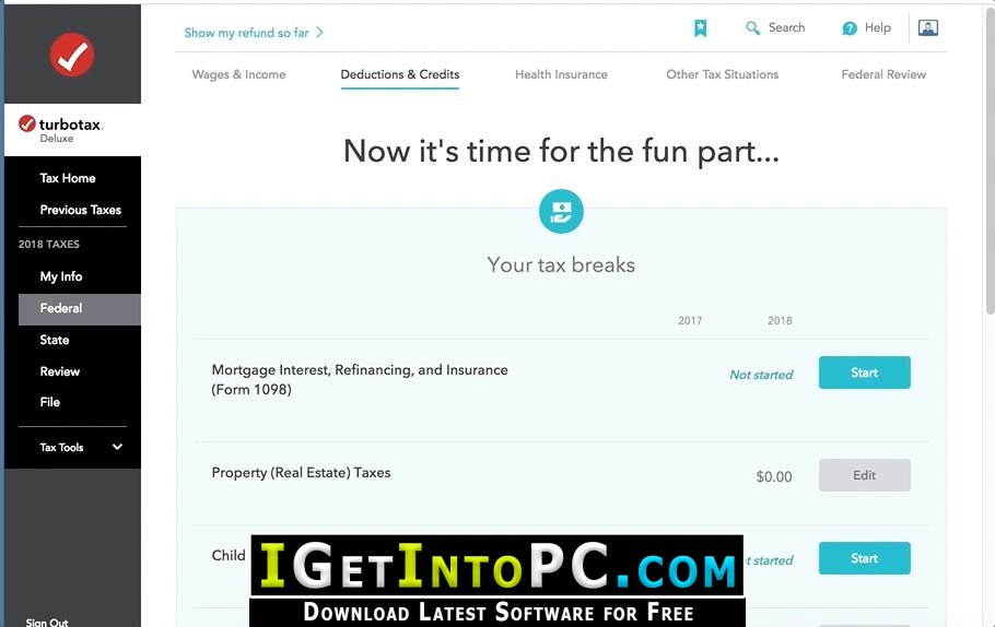 Intuit TurboTax Home and Business 2019 Free Download 2