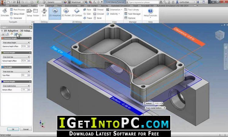 InventorCAM 2018 SP2 HF6 for Autodesk Inventor Free Download 7