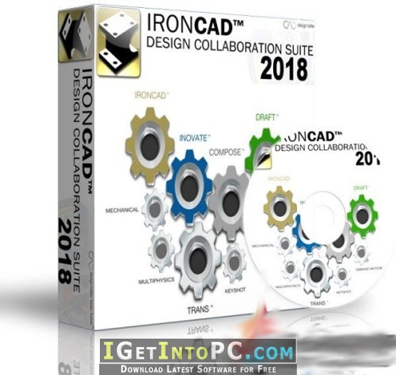 IronCAD Design Collaboration Suite 2018 Free Download
