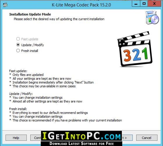 K Lite Codec Pack 15.2 Free Download 1 1