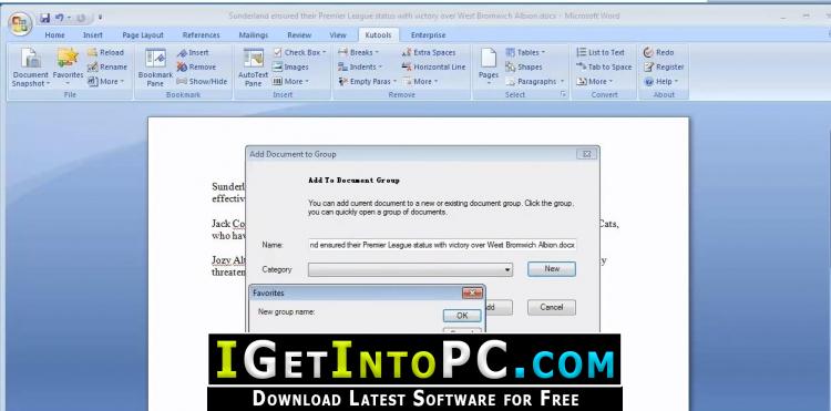 Kutools for Excel 19 Word 9 Outlook 10 Free Download 3