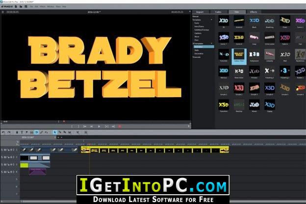 MAGIX Movie Edit Pro 2019 Premium 18.0.3.261 Free Download 2