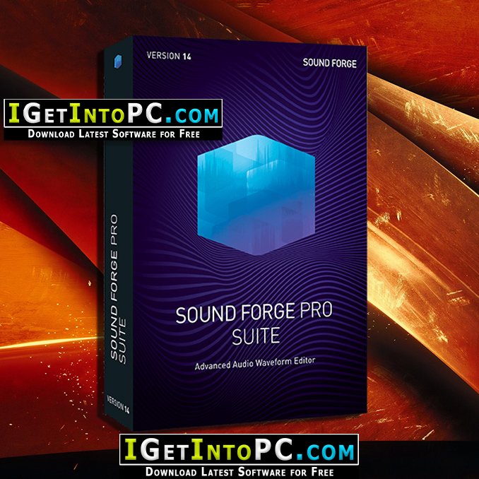 MAGIX SOUND FORGE Pro Suite 14 Free Download 1