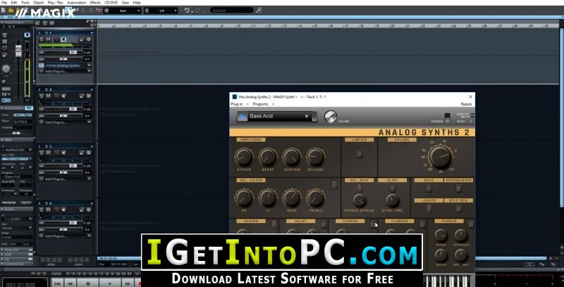 MAGIX Samplitude Pro X5 Free Download 4