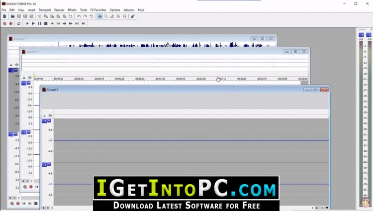 MAGIX Sound Forge Pro 12 Free Download 3